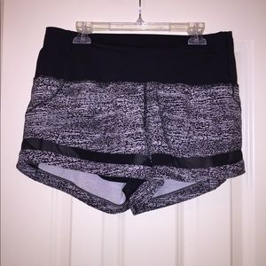 Lululemon running shorts